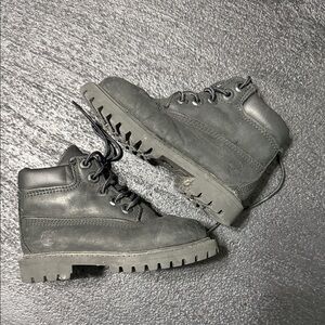 Timberland Black Leather Boots